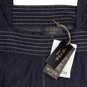 Wyse Indigo Square Neck Dress