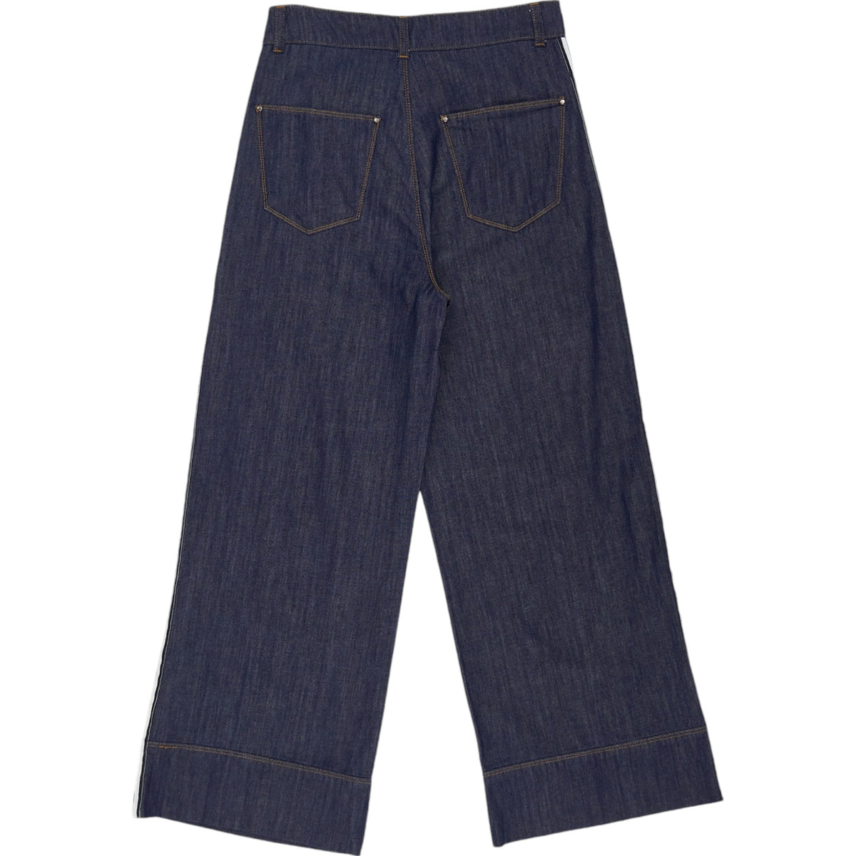 Wyse Indigo/Multi Side Stripe Jeans