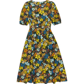 Wyse Blue Floral Maxi Dress