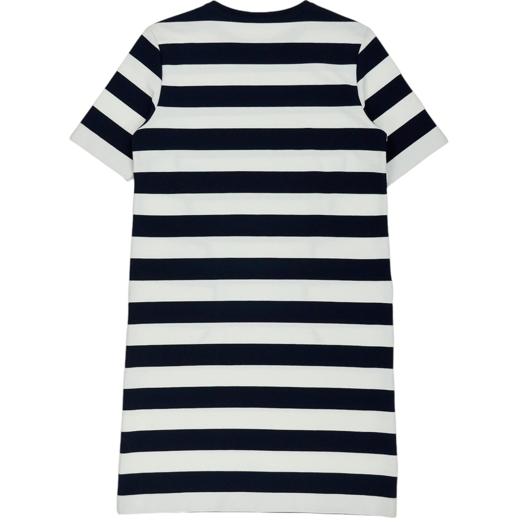 Wyse Black/White Stripe Jersey Dress