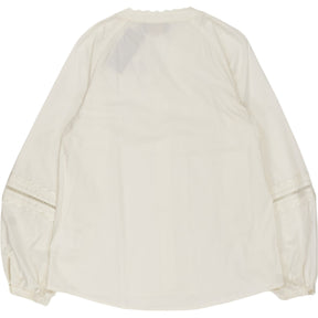 Wyse Ivory Tilda Ric Rac Shirt