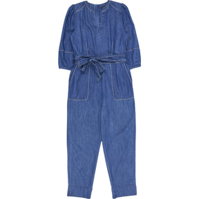 Wyse Blue Denim Mageve Jumpsuit