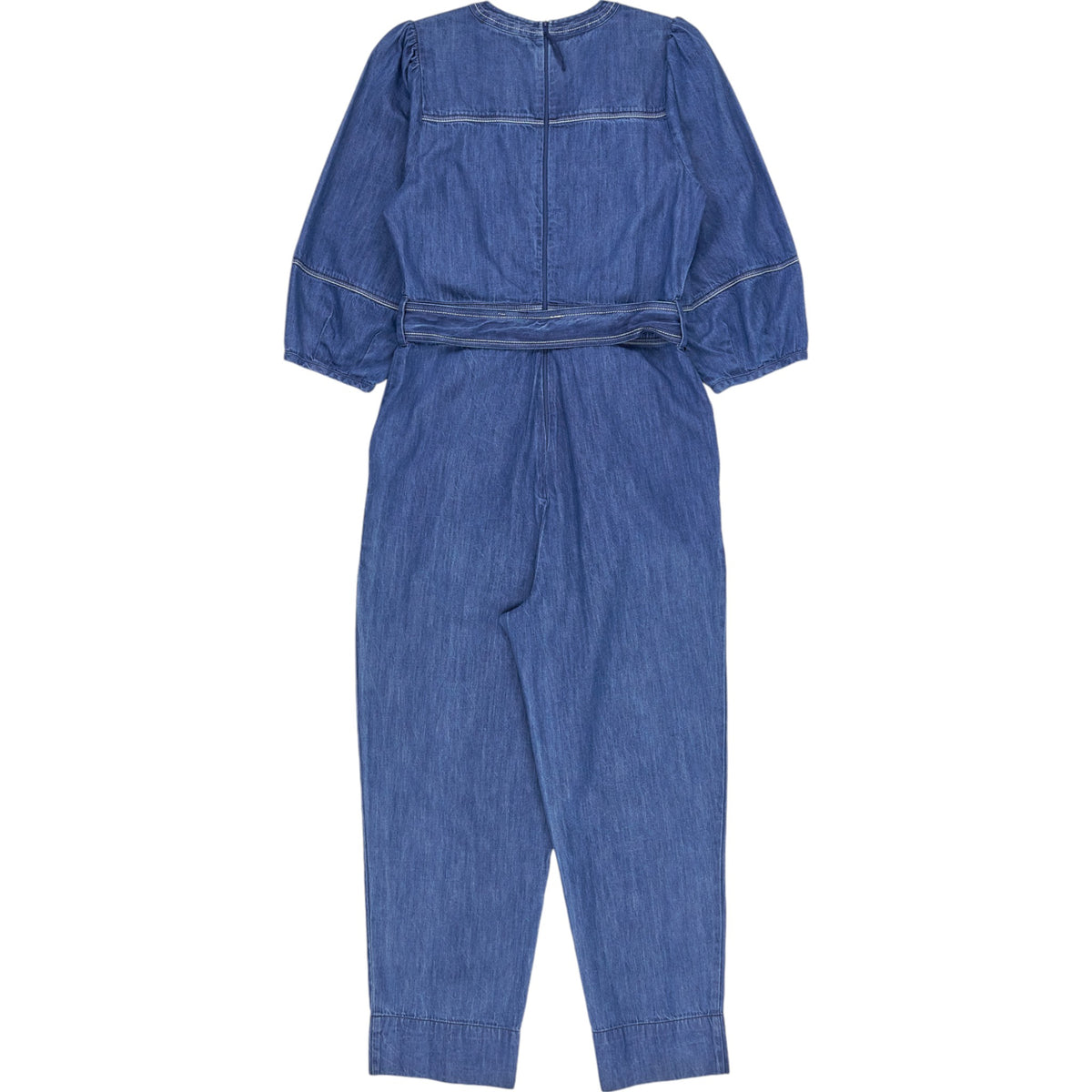 Wyse Blue Denim Mageve Jumpsuit