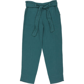 Wyse Petrol Delphine Double Barrel Leg Trouser