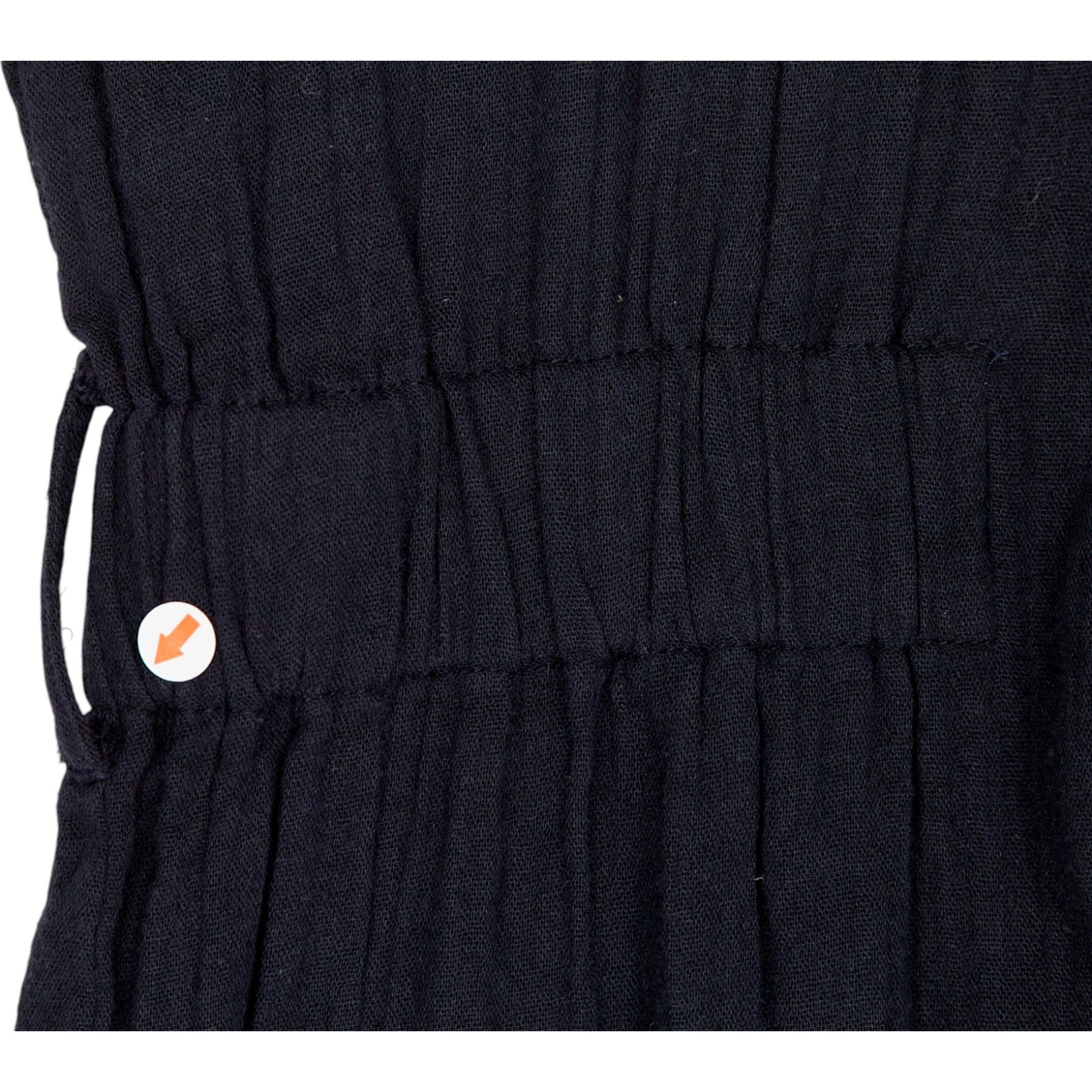 Wyse Navy Josie Button Through Jumpsuit