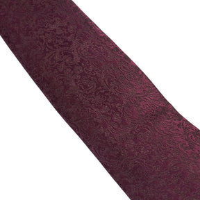 Moss Burgundy Silk Tie Bundle x 3
