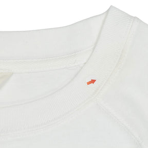 Hush White Cotton Raglan Top