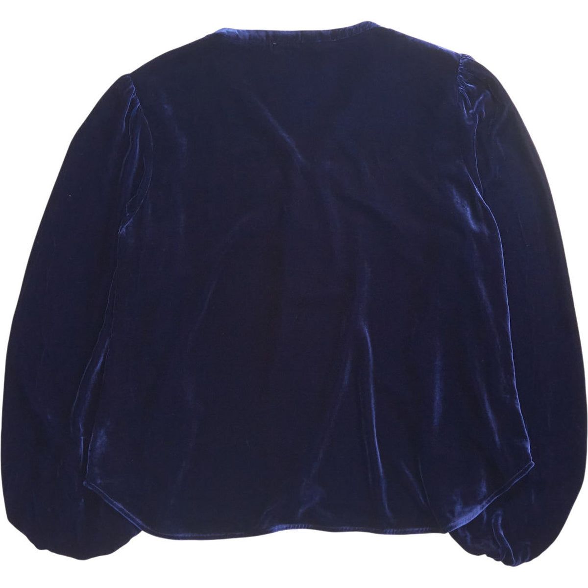 NRBY Blue Velvet Blouse