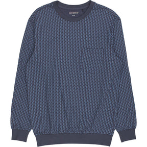 Schiesser Blue Patterned Pajama Set