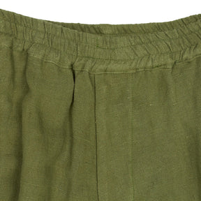 By Walid Green Wide-Leg Trousers