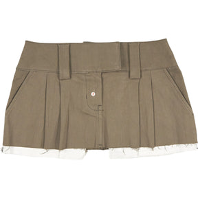 Basic Pleasure Mode Khaki Skirt