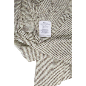 YMC Ecru Brown Stripe T-Shirt