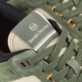 Sergio Tacchini Green Suede Trainer