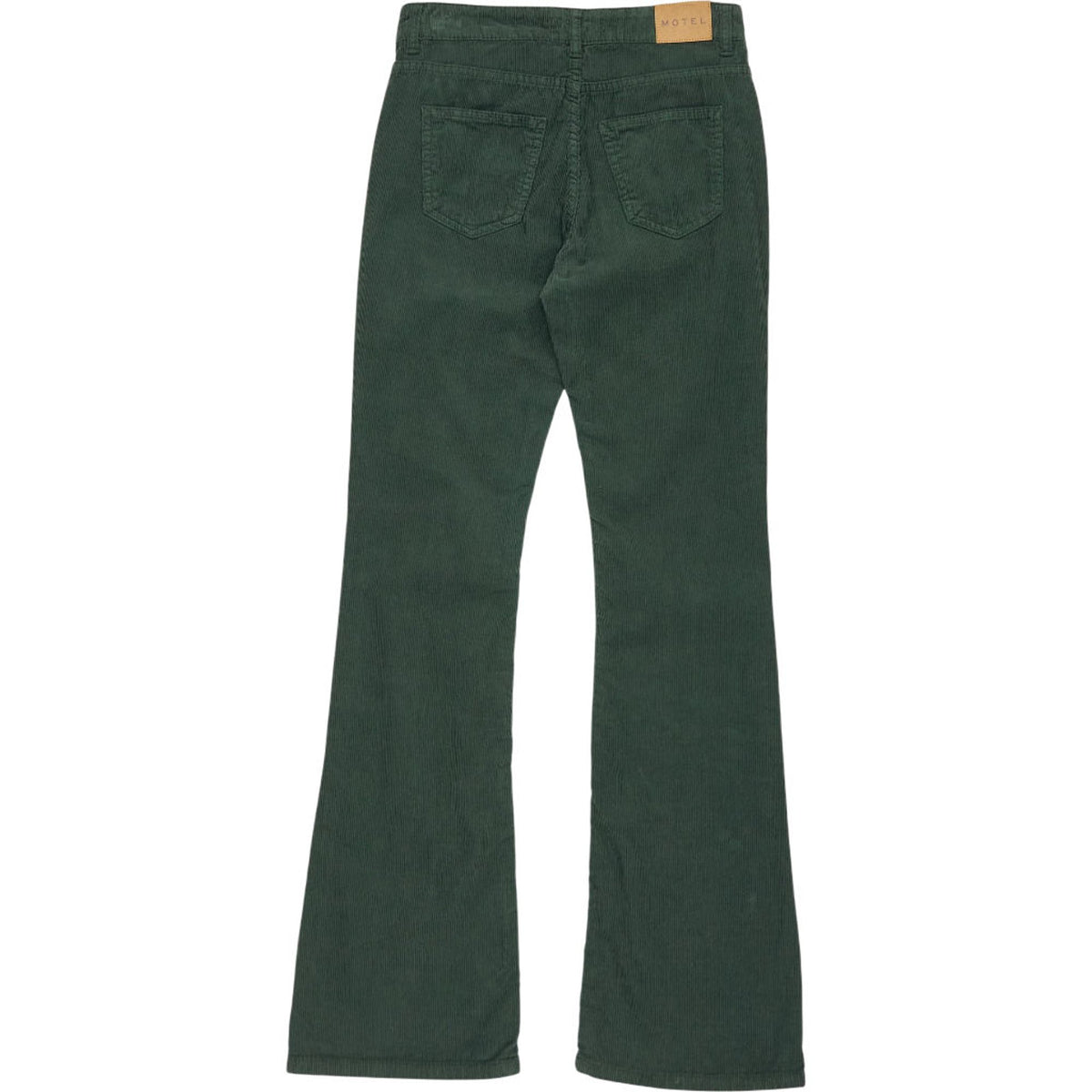 Motel Green Cord Bootleg Jeans