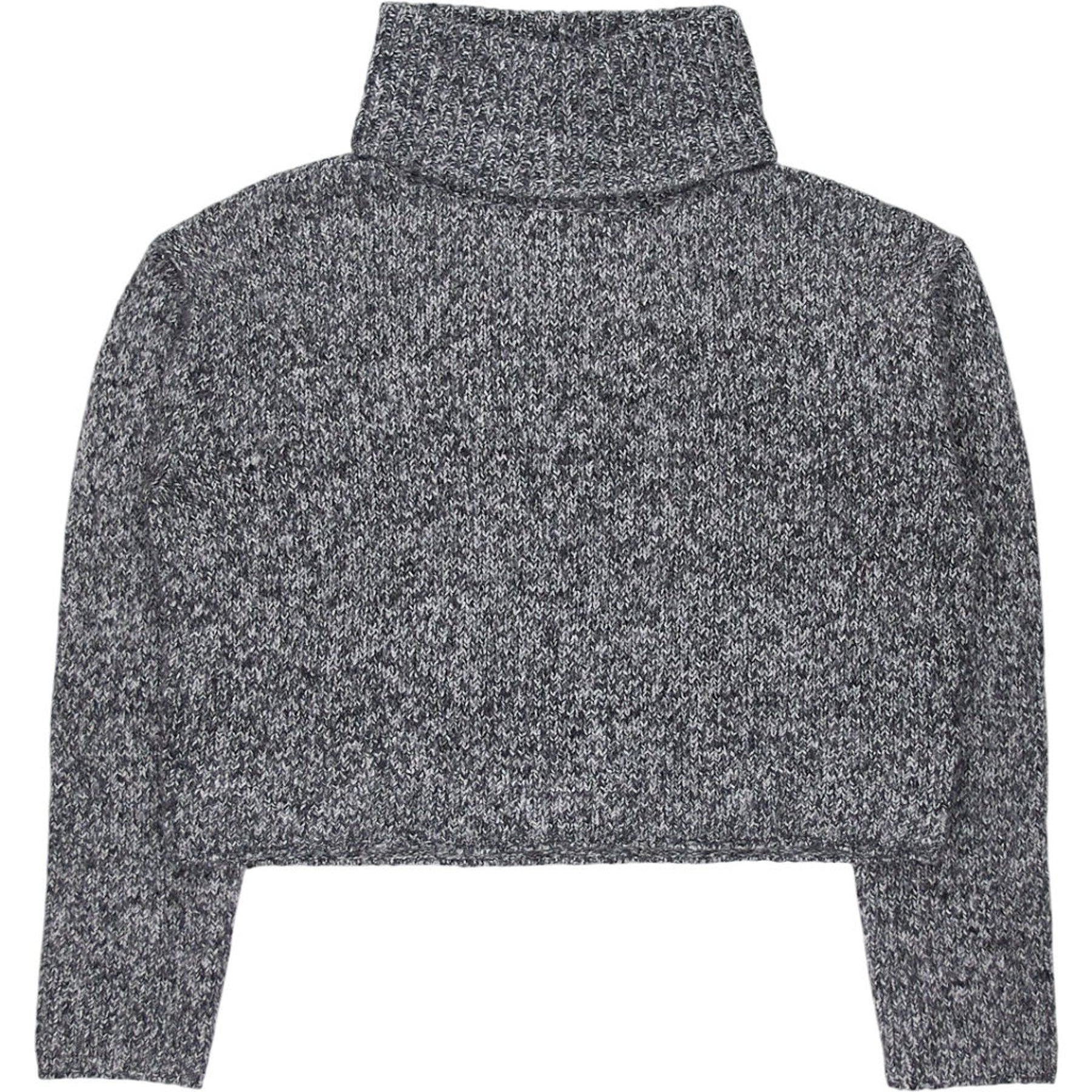 Pull&Bear Grey Turtleneck Knit Jumper