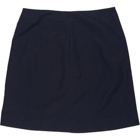 COS Navy Midi Skirt