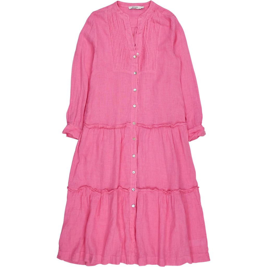 NRBY Pink Linen Dress