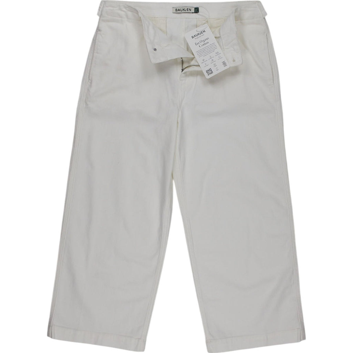Baukjen White Cropped Trousers