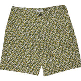 A.P.C. Khaki Floral Print Barry Shorts