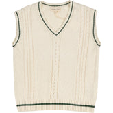Beaufort & Blake Cream Cricket Tank Vest