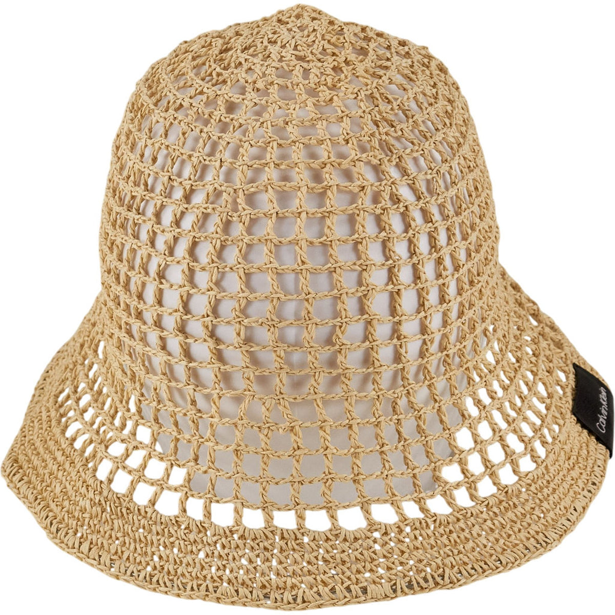 Calvin Klein Beige Holiday Crochet Hat