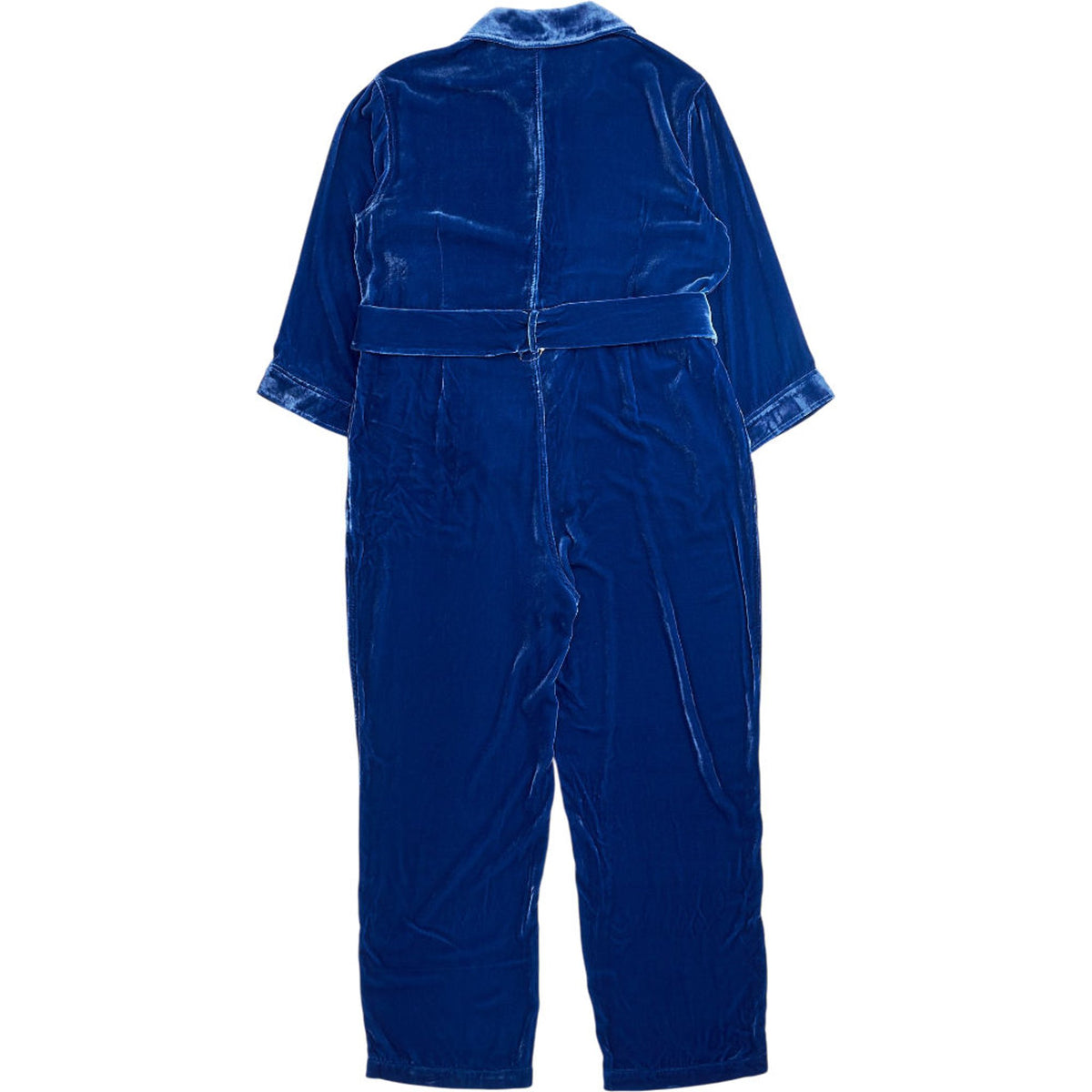 NRBY Blue Velvet Jumpsuit