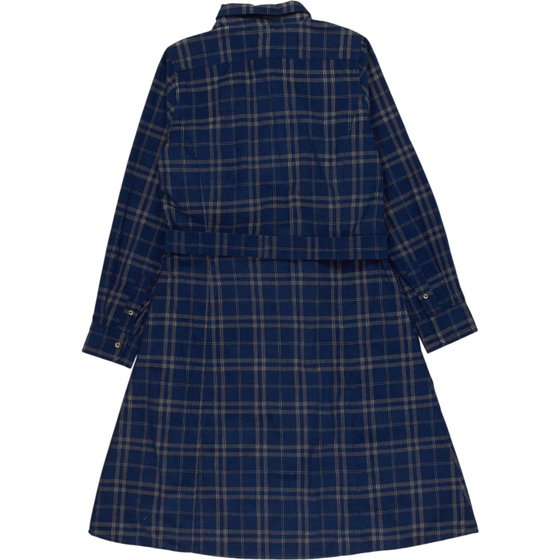 Beaufort & Blake Navy Check Shirt Dress