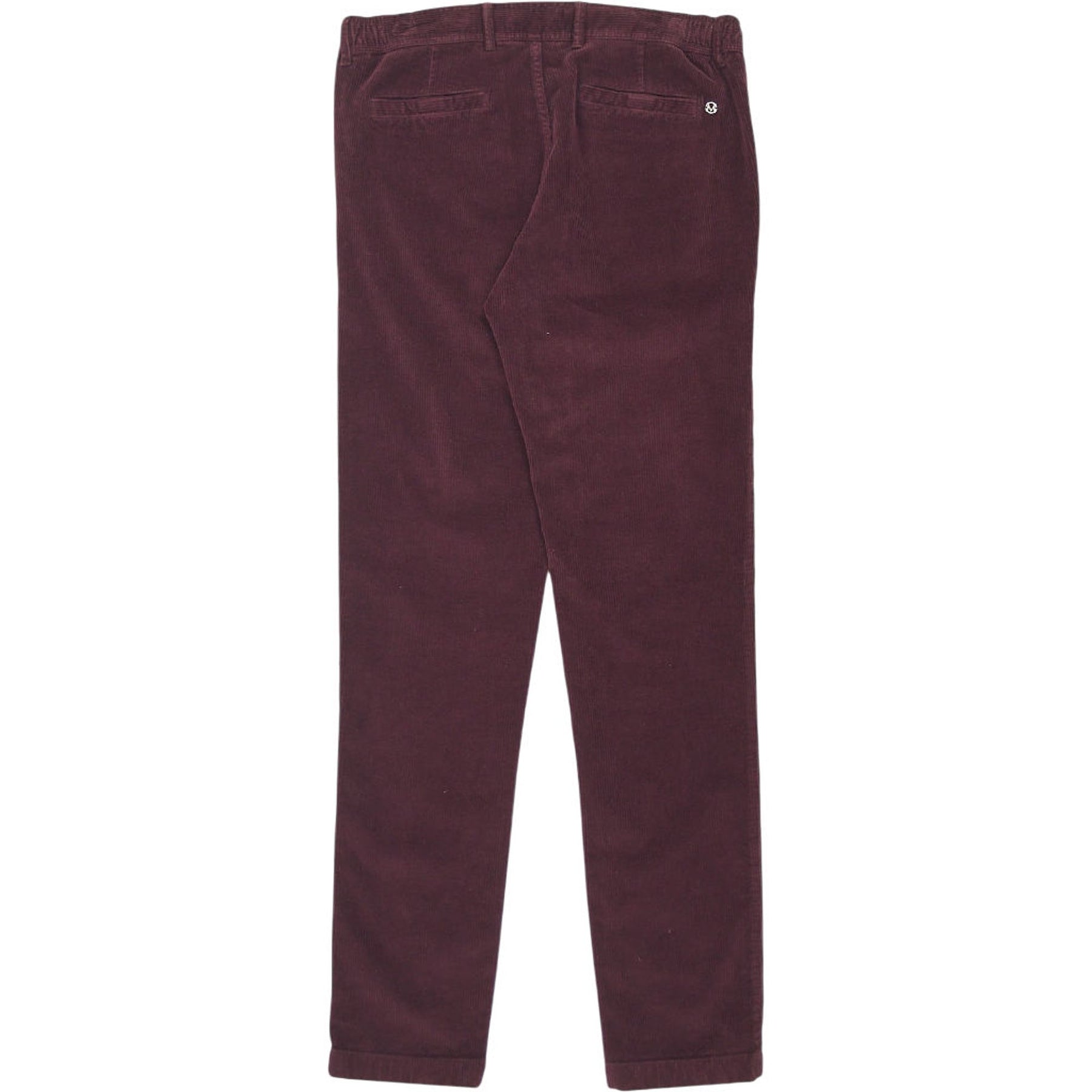 Mr Marvis Burgundy Corduroy Trousers