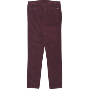 Mr Marvis Burgundy Corduroy Trousers