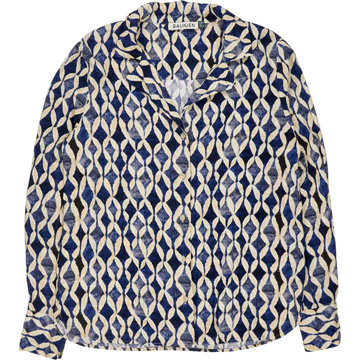 Baukjen Blue Print Shirt