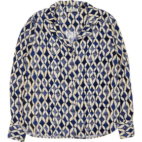 Baukjen Blue Print Shirt