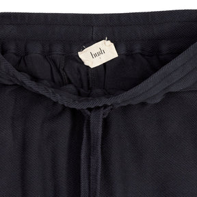 Hush Navy Drawstring Trousers