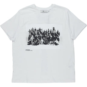 Zara White Graphic T-Shirt