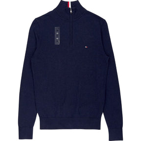 Tommy Hilfiger Navy Premium Cotton Jumper