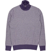 McGeorge Purple Turtleneck Sweater