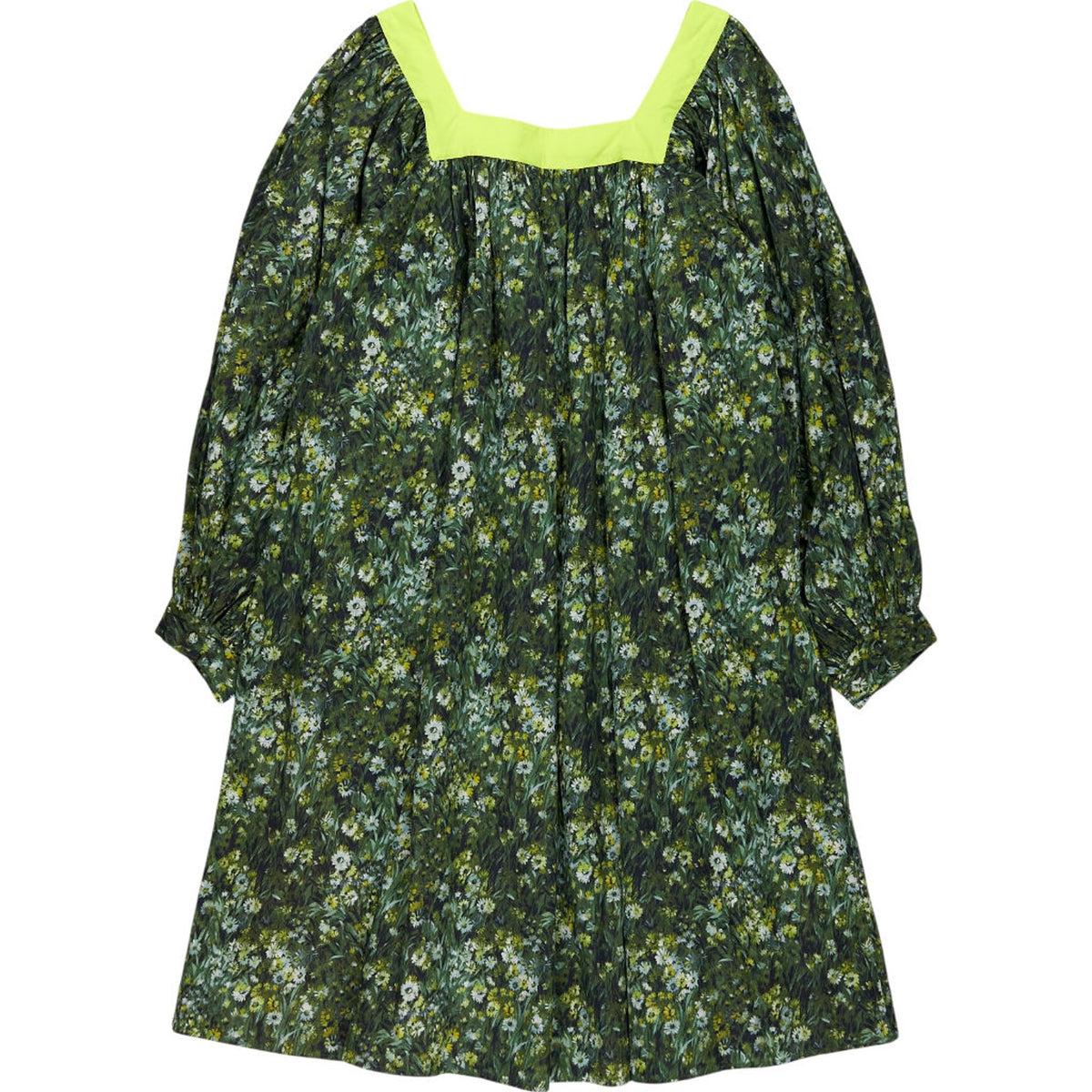 Batsheva X Laura Ashley Green Floral Bembridge Dress