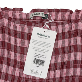 Baukjen Pink Gingham Davina Dress