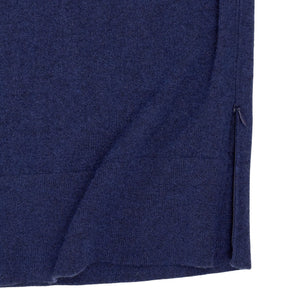 Akris Blue Cashmere Skirt