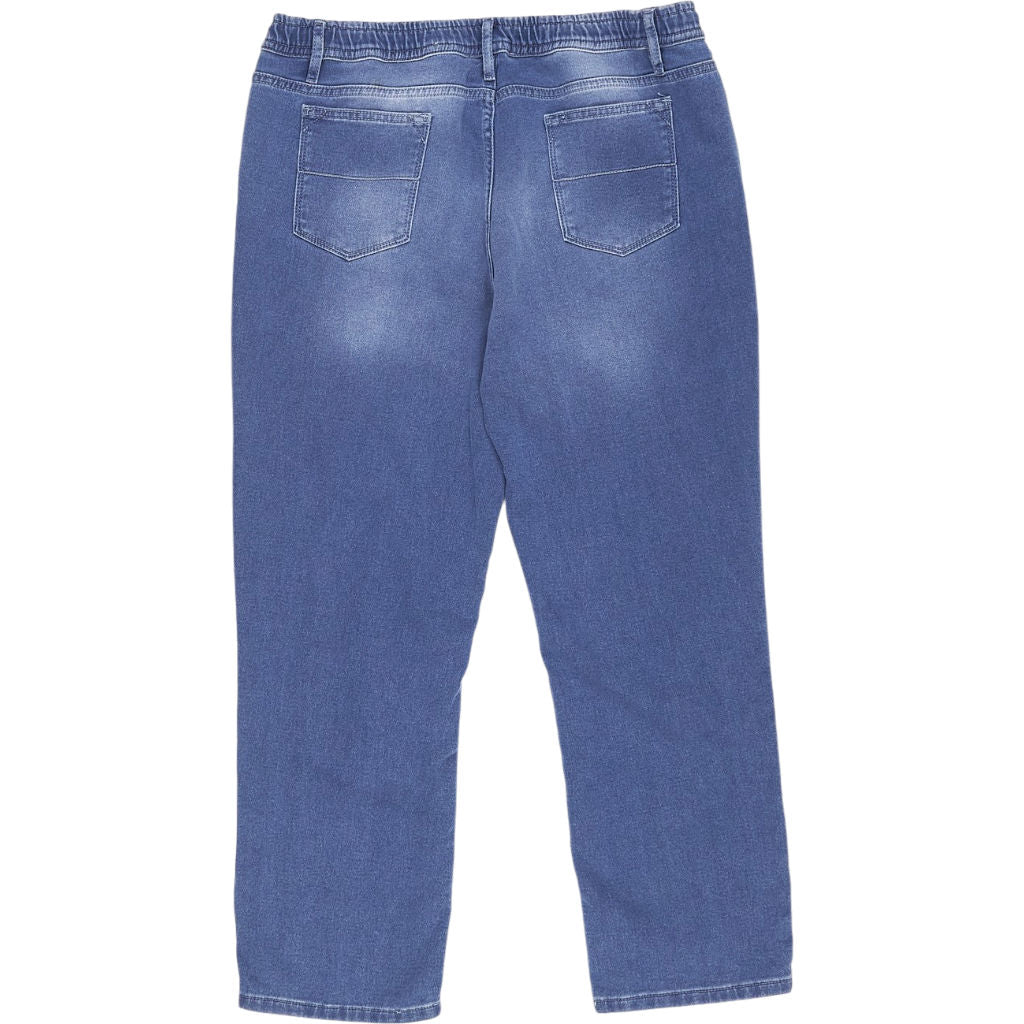 NRBY Blue Denim Jogger Trousers