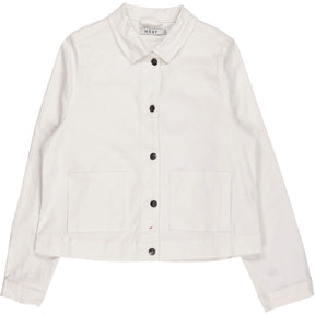NRBY White Cotton Jacket