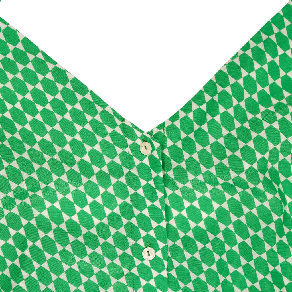 Hush Green Madden Mini Slip Dress