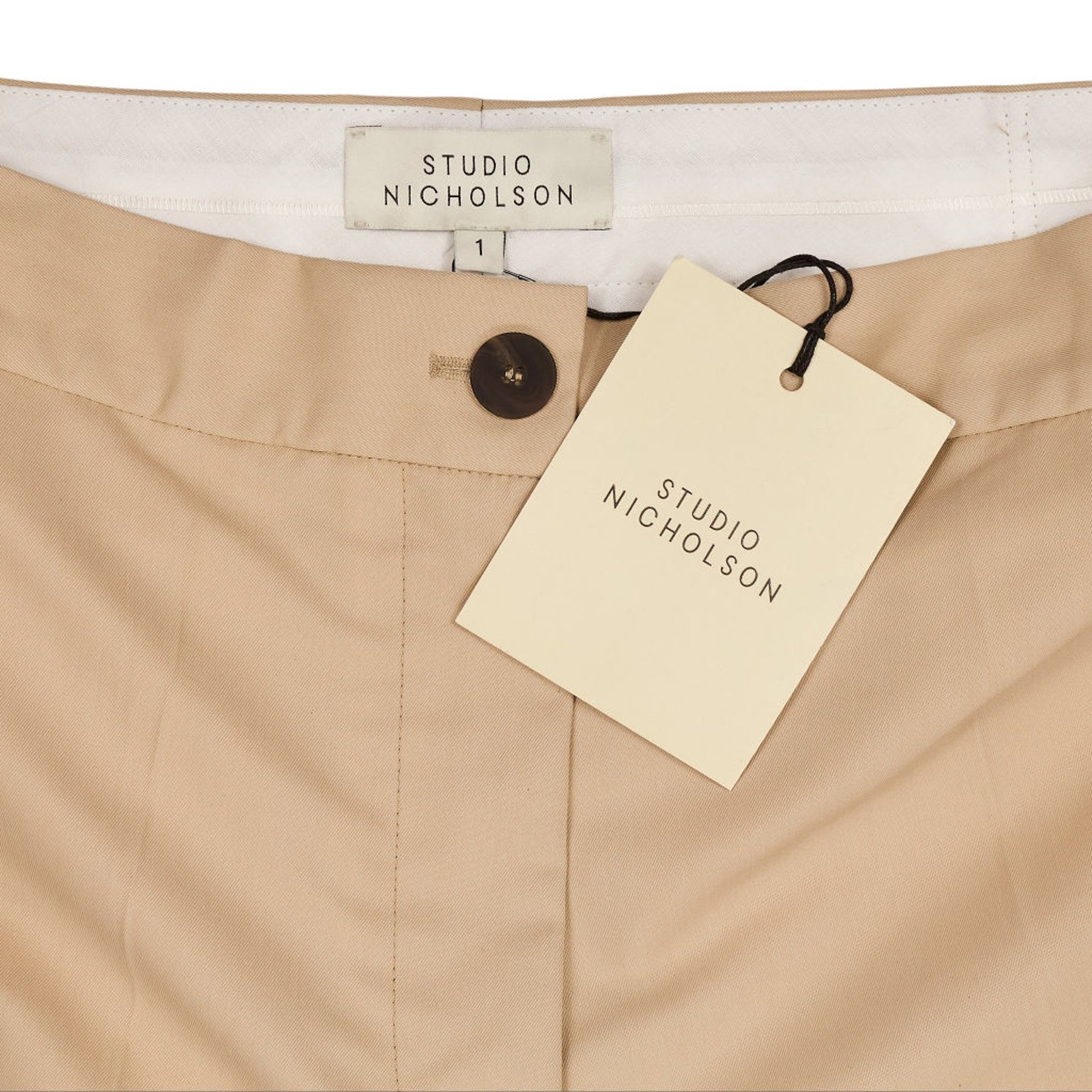 Studio Nicholson Pearl Cotton Twill Trousers