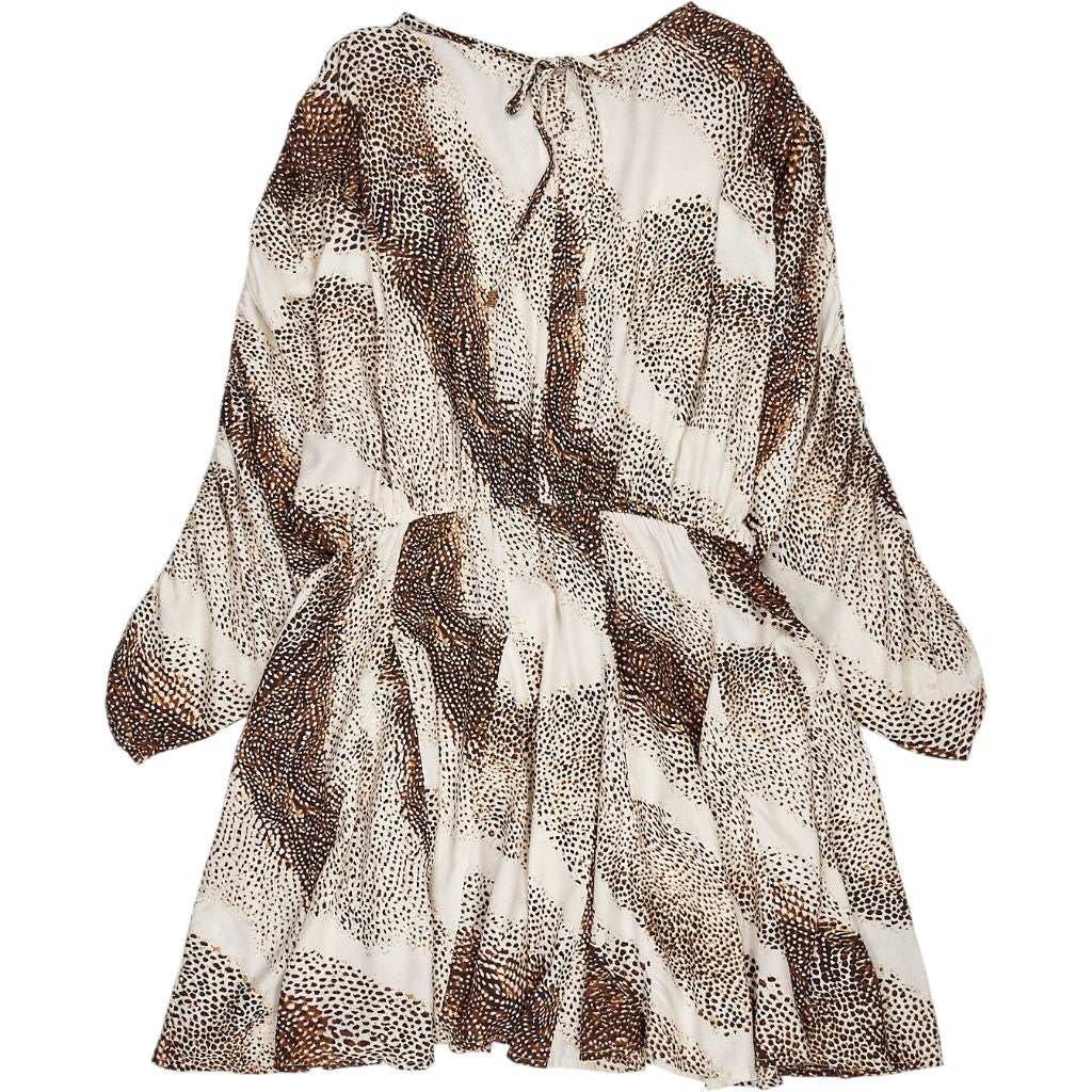 River Island Cream Print Dress