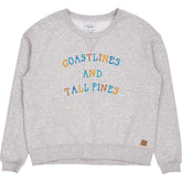 Passenger Grey Coastlines Sweatshirt