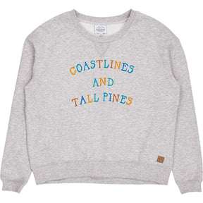 Passenger Grey Coastlines Sweatshirt
