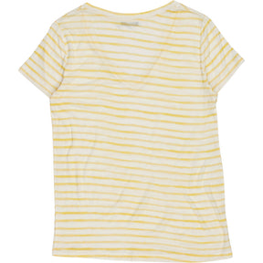 NRBY Yellow Stripe V-Neck T-Shirt