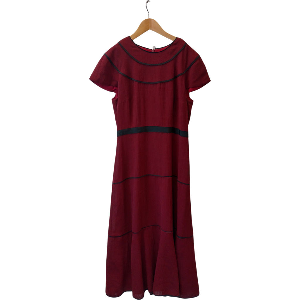 Cefinn Red Midi Dress