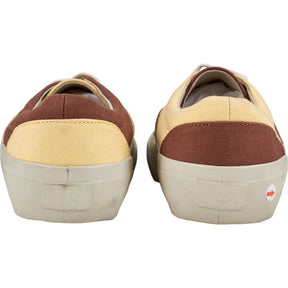 YMC Brown Yellow Canvas Trainers