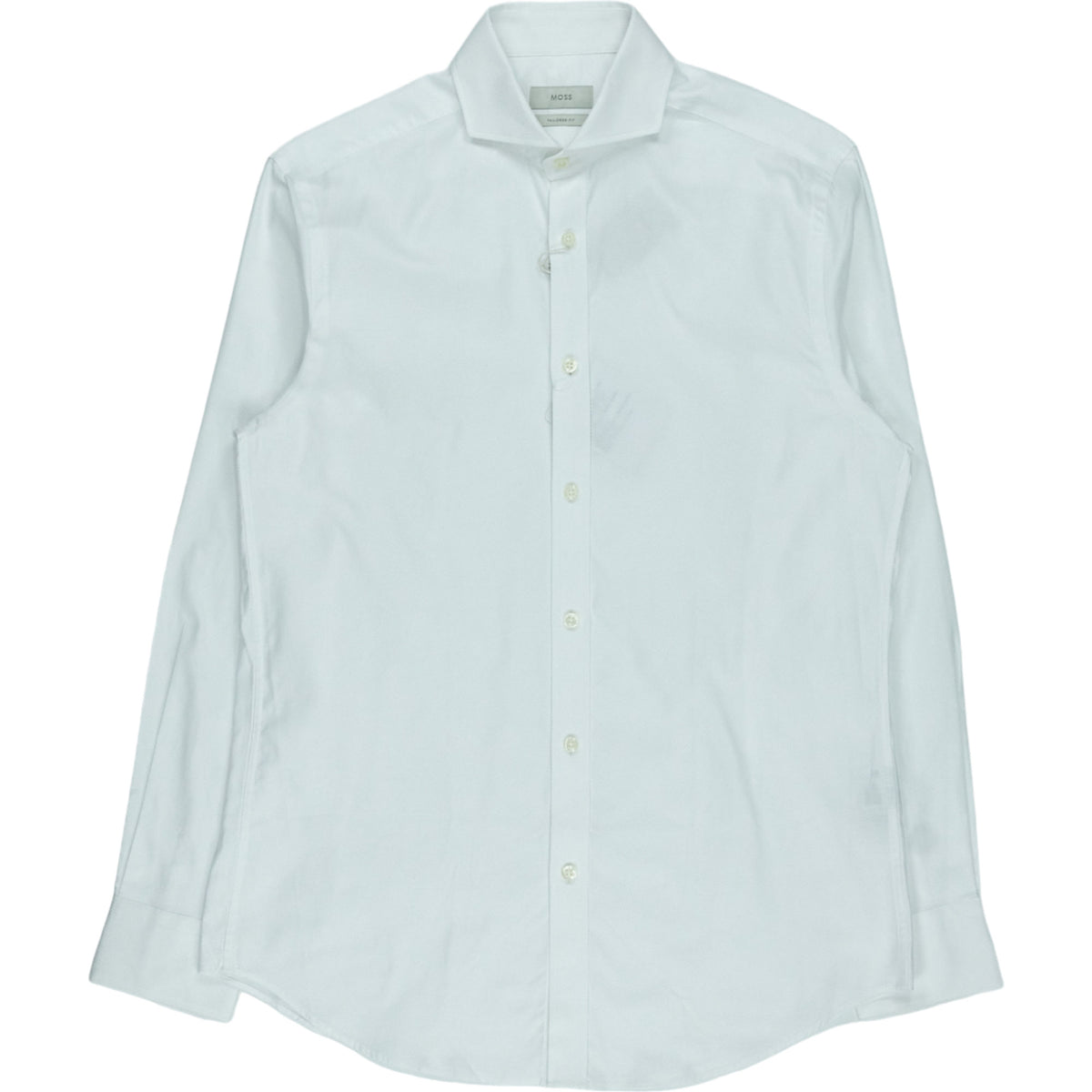 Moss White Tailored Fit Shirt