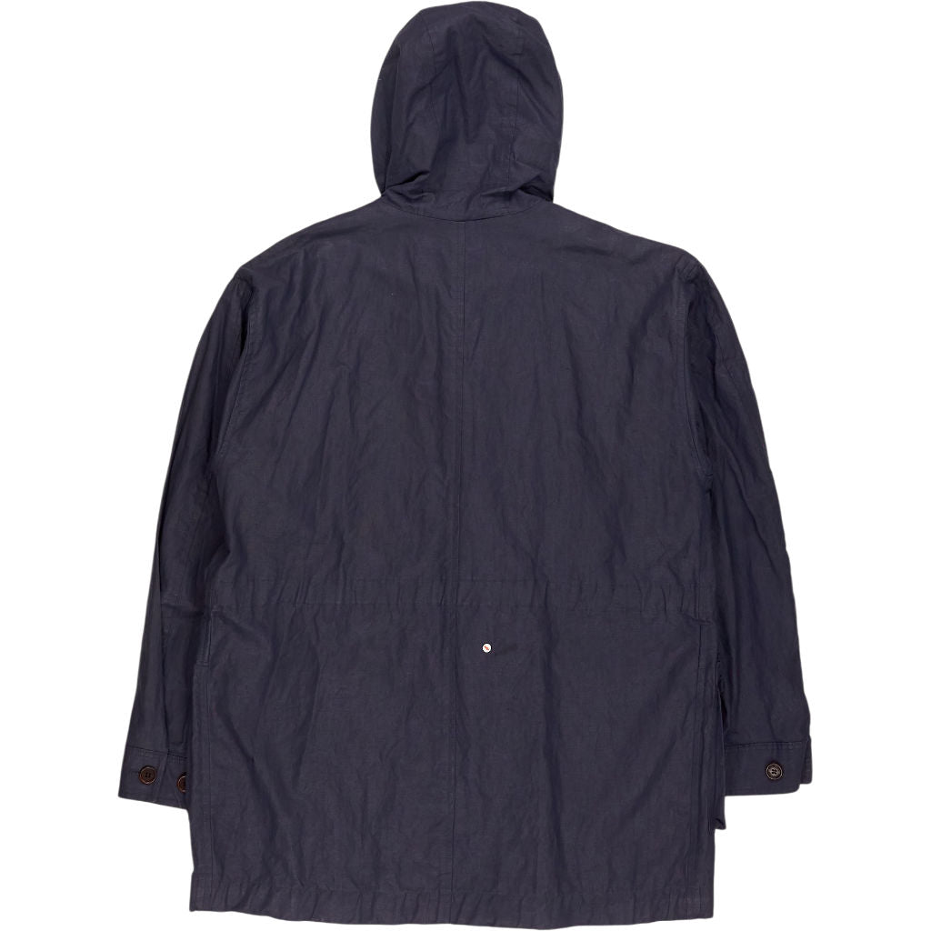 Gloverall Navy Hooded Duffle Coat